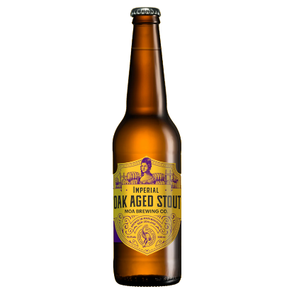 Show details for Moa Brewing Co Imperial Stout Oak Aged Bottle 500ml Picture of Moa Brewing Co Imperial Stout Oak Aged Bottle 500ml