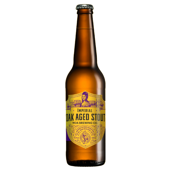 Picture of Moa Brewing Co Imperial Stout Oak Aged Bottle 500ml