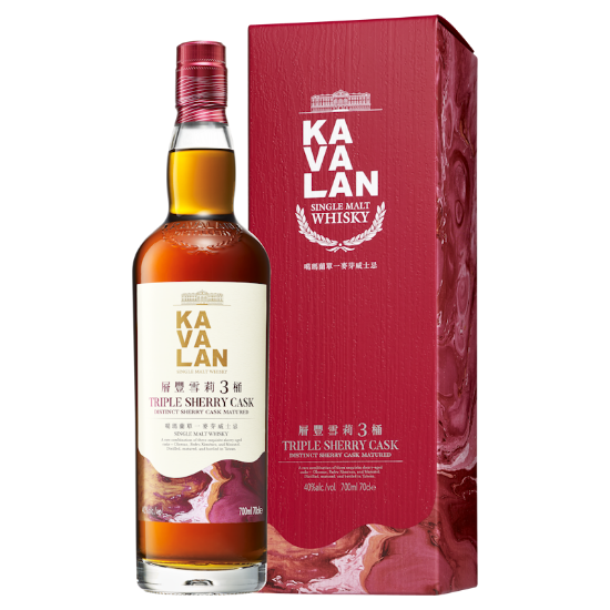 Picture of Kavalan Triple Sherry Cask Single Malt 700ml