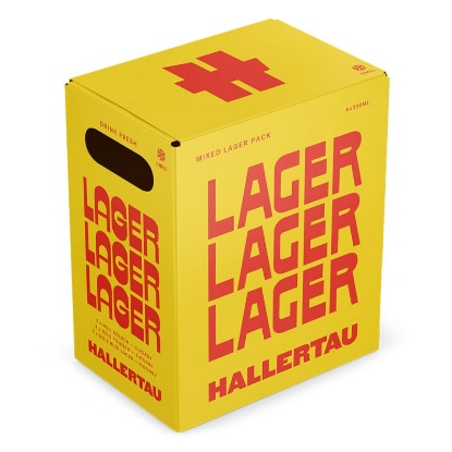 Picture of Hallertau Mixed Lager Pack Bottles 6x330ml