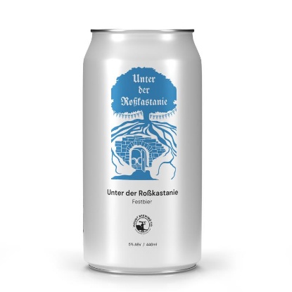 Picture of Mount Brewing Co. Unter der Roßkastanie Festbier Can 440ml