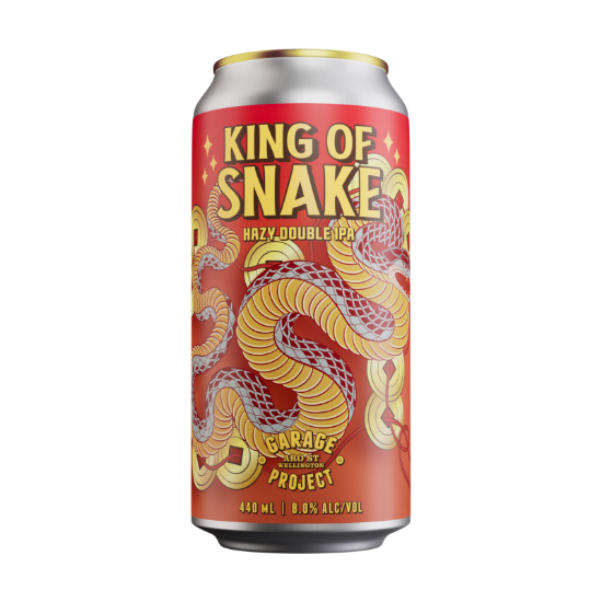 Picture of Garage Project King of Snake Hazy Double IPA Can 440ml