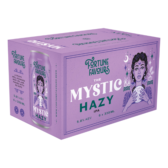 Picture of Fortune Favours The Mystic Hazy IPA Cans 6x330ml