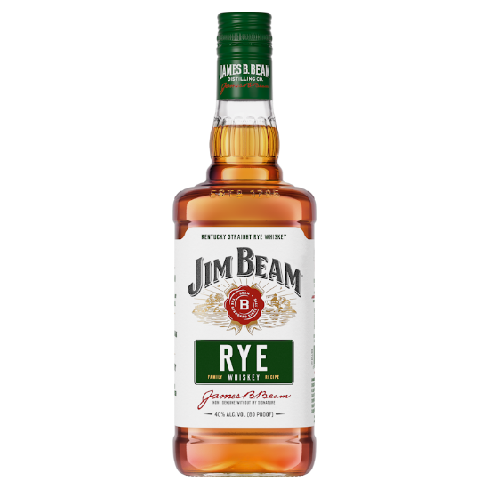 Picture of Jim Beam Rye Whiskey 1 Litre