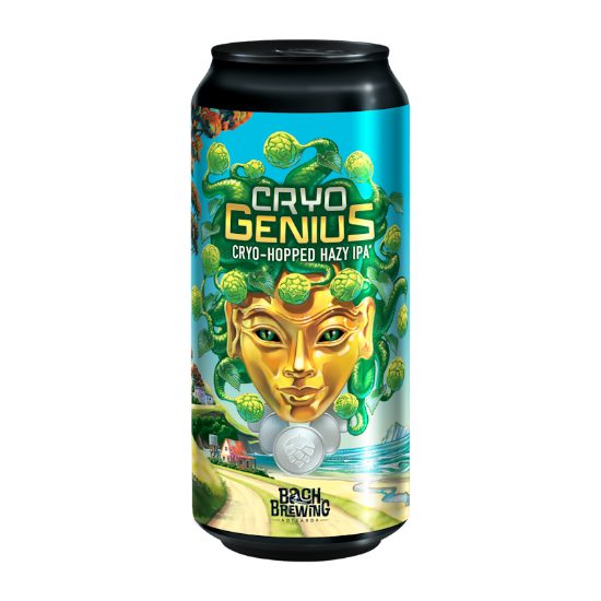 Picture of Bach Brewing Cyro Genius Cyro Hopped Hazy IPA Can 440ml