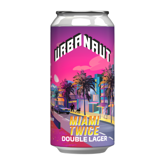 Picture of Urbanaut Miami Twice Double Lager Can 440ml