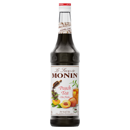 Picture of Monin Thé Pêche Peach Tea Syrup Bottle 700ml