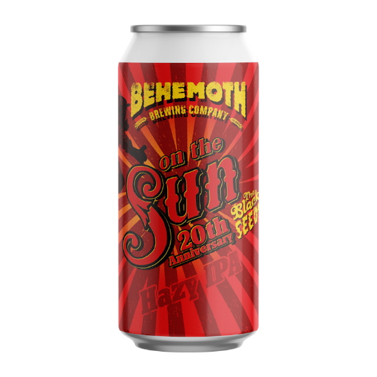 Picture of Behemoth On The Sun 20th Anniversary Hazy IPA Can 440ml