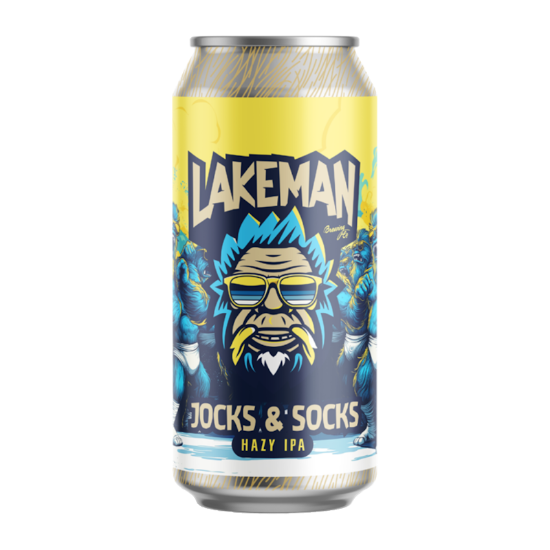 Picture of Lakeman Jocks & Socks Hazy IPA Can 440ml