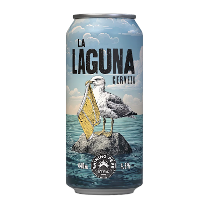 Picture of Shining Peak Brewing La Laguna Cerveza Can 440ml