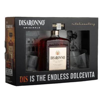 Picture of Disaronno The Endless Dolcevita 2 Glass Gift Pack 700ml
