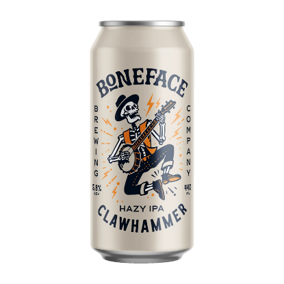 Picture of Boneface Clawhammer Hazy IPA Can 440ml