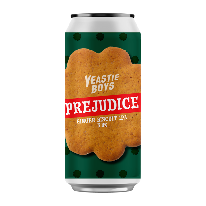 Picture of Yeastie Boys Prejudice Ginger Biscuit IPA Can 440ml