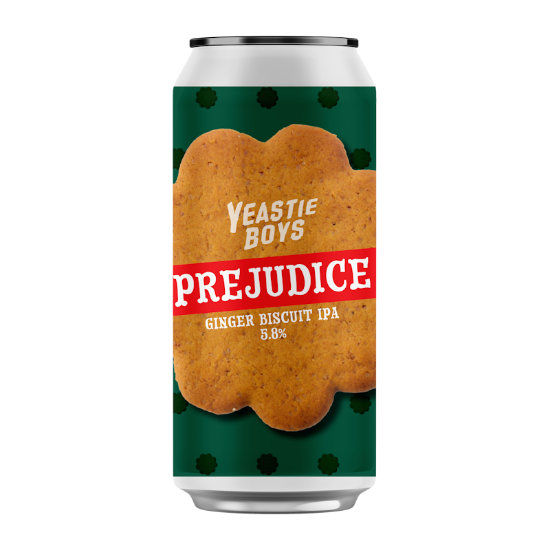 Picture of Yeastie Boys Prejudice Ginger Biscuit IPA Can 440ml