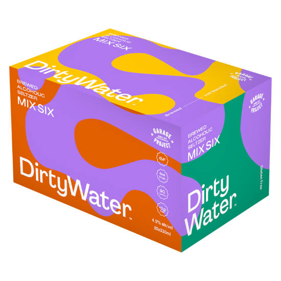 Picture of Garage Project Dirty Water Seltzer Mix Six Cans 6x330ml