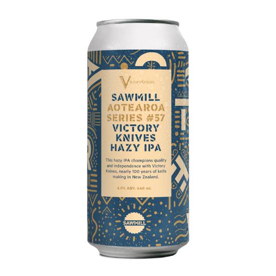 Picture of Sawmill Aotearoa Series #57 Victory Knives Hazy IPA Can 440ml