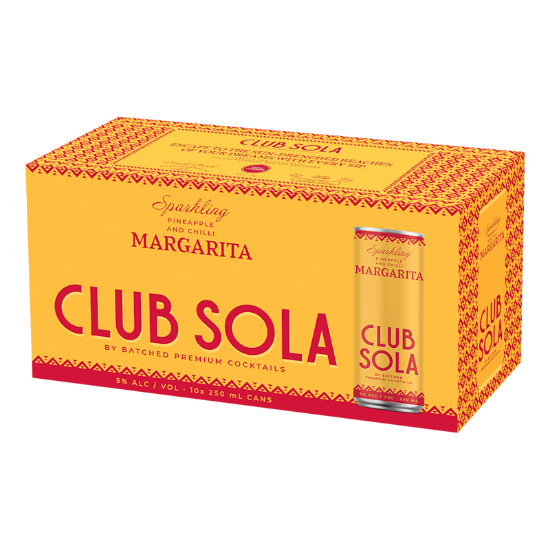 Picture of Club Sola by Batched Pineapple & Chilli 5% Cans 10x250ml