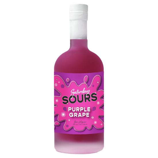 Picture of Saturdays Sours Purple Grape 14% 725ml