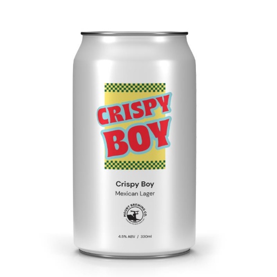Picture of Mount Brewing Co. Crispy Boy Mexican Lager Can 330ml