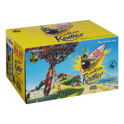 Picture of Bach Brewing All Day Non-Alcoholic Lemon Radler Cans 6x330ml