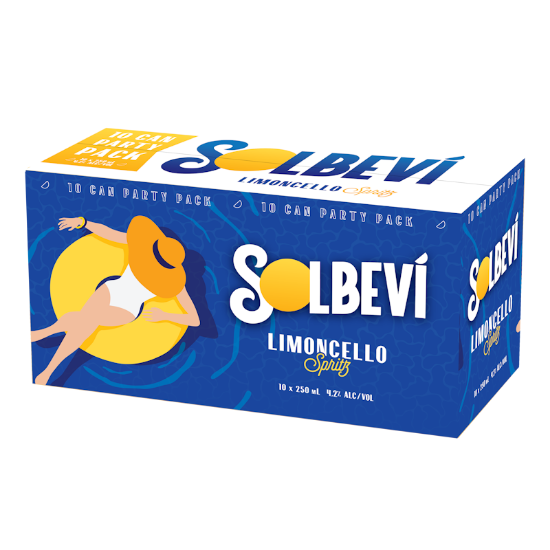 Picture of Solbevi Limoncello Spritz 4.2% Cans 10x250ml