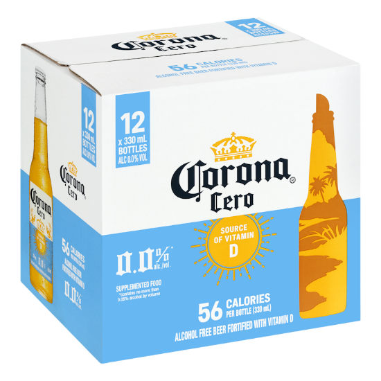 Picture of Corona Cero 0.0% Bottles 12x330ml