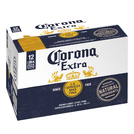 Picture of Corona Extra Cans 12x330ml