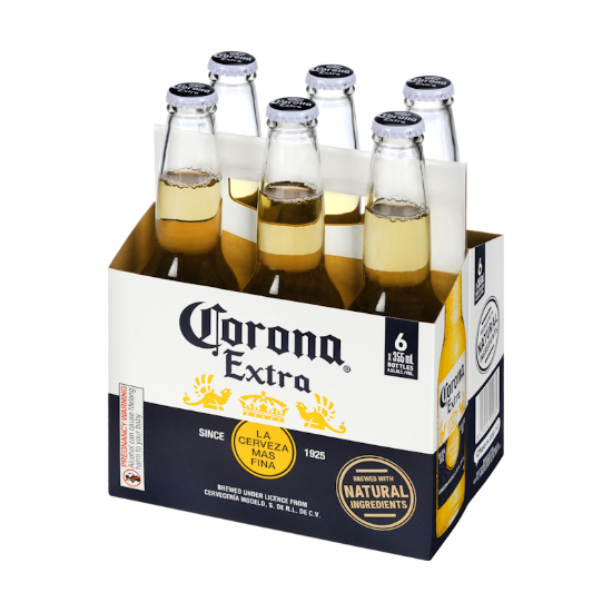 Picture of Corona Extra Bottles 6x355ml