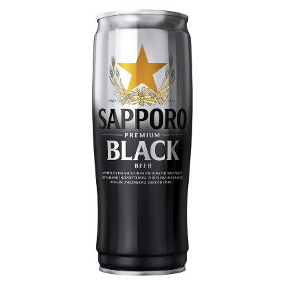 Picture of Sapporo Premium Black Japanese Beer Can 650ml