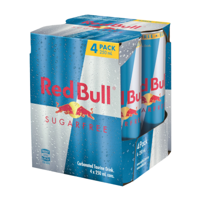 Picture of Red Bull Sugarfree Cans 4x250ml