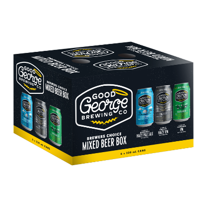 Picture of Good George Mixed Beer Box Cans 6x330ml