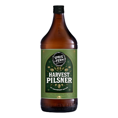 Picture of Sprig & Fern Harvest Pilsner 15th Anniversary Edition Bottle 888ml