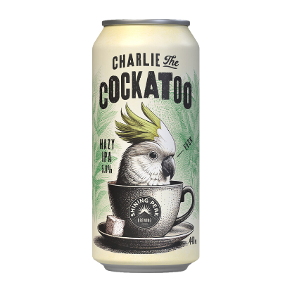 Picture of Shining Peak Brewing Charlie The Cockatoo Hazy IPA Can 440ml