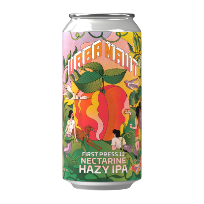 Picture of Urbanaut First Press 13 Nectarine Hazy IPA Can 440ml