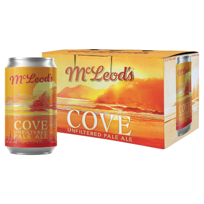 Picture of McLeod's Cove Unfiltered Pale Ale Cans 6x330ml