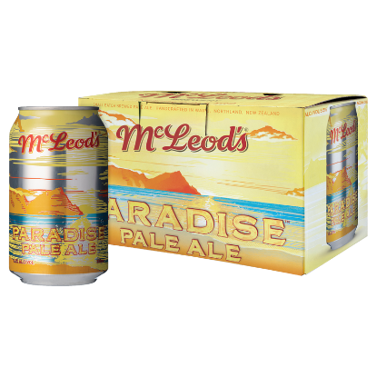 Picture of McLeod's Paradise Pale Ale Cans 6x330ml