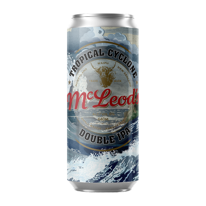 Picture of McLeod's Tropical Cyclone Double IPA Can 440ml