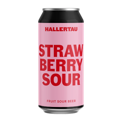Picture of Hallertau Strawberry Sour Fruit Sour Can 440ml
