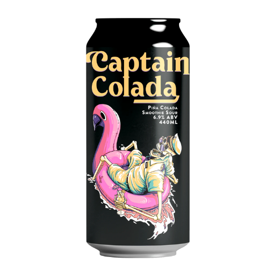 Picture of Double Vision Captain Colada Piña Colada Smoothie Sour Can 440ml