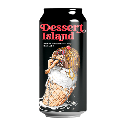 Picture of Double Vision Dessert Island Imperial Chocolate Bar Stout Can 440ml