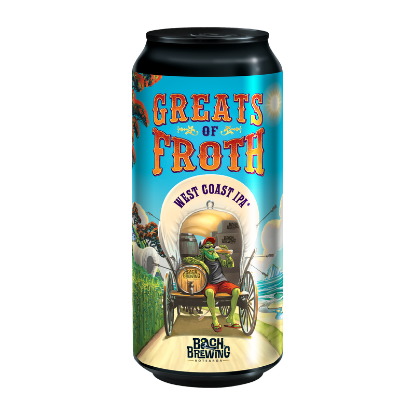 Picture of Bach Brewing Greats of Froth West Coast IPA Can 440ml
