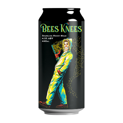 Picture of Double Vision Bees Knees Sparkling Honey Mead Can 440ml
