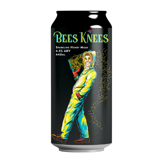 Picture of Double Vision Bees Knees Sparkling Honey Mead Can 440ml