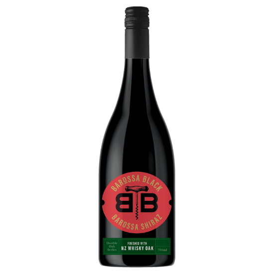 Picture of Barossa Black Double Oak NZ Whisky Oak Shiraz 750ml
