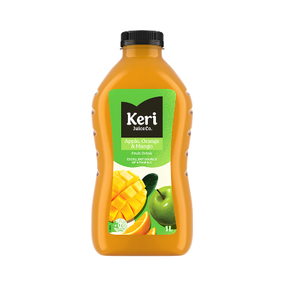 Picture of Keri Favourites Apple, Orange & Mango PET Bottle 1 Litre