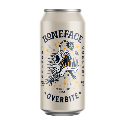 Picture of Boneface Overbite Fresh Hop IPA Can 440ml