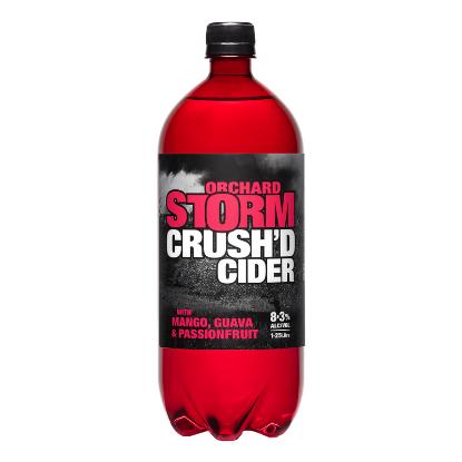Picture of Orchard Storm Crush'd Cider Mango Guava Passionfruit PET Bottle 1.25 Litre