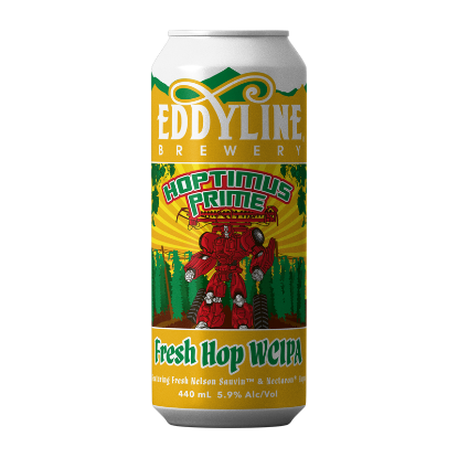 Picture of Eddyline Hoptimus Prime Fresh Hop WCIPA Can 440ml