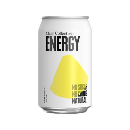 Picture of Clean Collective Energy Pineapple Can 330ml