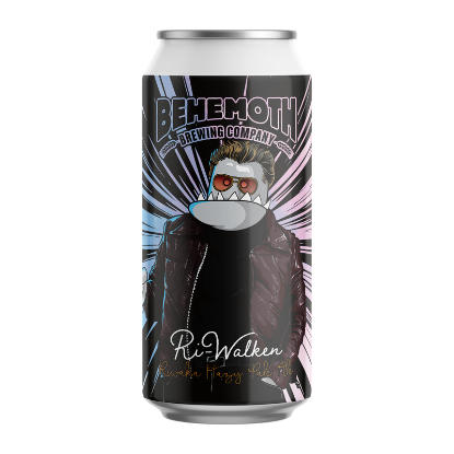 Picture of Behemoth Ri-Walken Riwaka Hazy Pale Ale Can 440ml